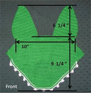 Voiles de mouche de cheval équestre tricotés à la main de meilleure qualité Anti-mouche respirant prix de fabrication approvisionnement en vrac - Product Image 3