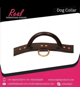 Collar de perro de cuero de diseño personalizado más vendido con acolchado suave y accesorio de perro de trabajo de aspecto caliente decoración de remache de patrón Animal - Product Image 4