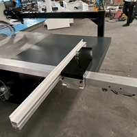 Scie à table coulissante professionnelle pour le travail du bois, machine à scier le bois efficace
