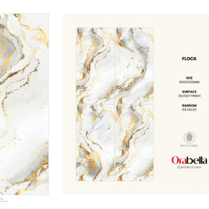 กระเบื้องพอร์ซเลนขนาดใหญ่ 600x1200 ผิวพรีเมียม เงาสูง ใช้ได้ทั้งภายในและภายนอก สำหรับผนังและพื้น - Product Image 1