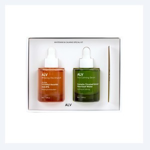 Set de cuidado de la piel coreano Olve Whitening Vita Ampoule Teca Calming Serum Hecho en Corea Niacinamida Unisex - Product Image 2