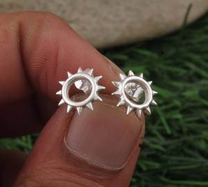 Classic 925 <b>Sterling</b> <b>Silver</b> <b>Drop</b> <b>Earrings</b> for Women Hallmarked Luxury Wedding Daily Wear Jewelry - Product Image 5