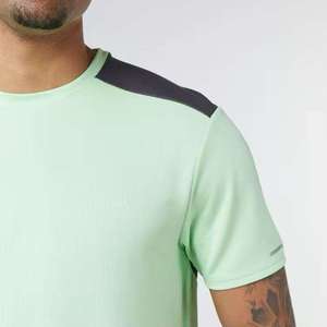 T-shirts d'été pour hommes en fibre de bambou 100 % respirante et écologique, coupe ample, style streetwear, fabrication OEM sur mesure - Product Image 3