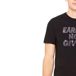 Camiseta de Algodón con Pedrería de Último Diseño, Camisetas de Verano al por Mayor, Camisetas de Estilo Nuevo con Logotipo Personalizado - Product Image 2