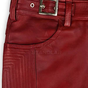 กางเกงหนังผู้ชายขายดี ผลิตจากโรงงาน ขายส่ง คุณภาพดีที่สุด - Product Image 4