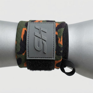Advanced Performance Cotton Wrist Wraps Secure Adjustable Compression Fit Anti-Slip Strength Training Fitness Workouts Wear - Product Image 5