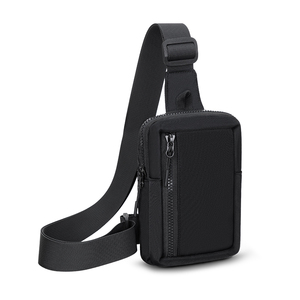 Bolso bandolera para hombre y mujer, bolso bandolera informal para viaje, bolso bandolera de cuero resistente al agua - Product Image 1