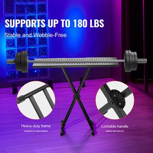 Soporte de Mesa Portátil para DJ de 32''-43'' con Controlador para Laptop de 18'', Escritorio Ligero para DJ con Altura Ajustable, Sistema de Equipo de Escenario - Product Image 2