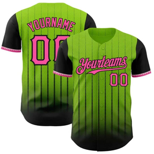 Camiseta de Béisbol Personalizada para tus Equipos, Impresión Sublimada 00, Cuello en V, Manga Corta, Malla de Poliéster Transpirable, Uniforme Deportivo Unisex para Adultos - Product Image 6