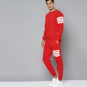 Latest 2026 Customized Design Men Regular Fit Winter Solid Sweat <b>Suits</b> / Latest Fashion 2 Piece Men's Sweat <b>Suit</b> Sets Bulk - Product Image 4
