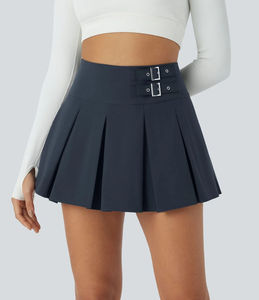 Jupes respirantes de haute qualité pour femmes, nouvelle mode, taille haute, à fleurs, pour la plage, tenue décontractée d'été pour adultes - Product Image 1