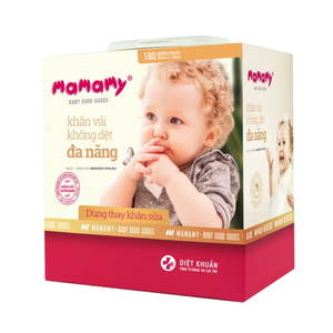 Mamamy Tropical Multi-purpose Dry <b>Cloths</b> 180pcs | Bulk Disposable Make Up Remover & Baby Care Cotton <b>Face</b> Towel - Product Image 2