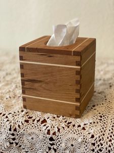 Housse de boîte à mouchoirs brodée de perles, faite à la main, décorative, pour la maison, organisateur de rangement - Product Image 6