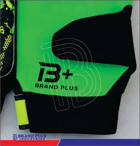 Brand <b>Plus</b> Soccer Goalkeeper Gloves <b>PVC</b> Material Breathable Lightweight Non-Slip Velcro Closure Full Finger Unisex Customized - Product Image 3