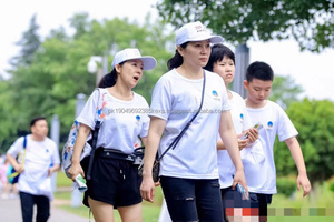 เสื้อผ้าออกกำลังกายแบบซับเหงื่อสำหรับผู้ชายเสื้อ100% วิ่งแขนสั้นผ้าคอตตอนสำหรับฤดูร้อนแห้งเร็ว - Product Image 6