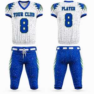 Uniforme de Fútbol Americano Personalizado de Alta Calidad, Ropa Deportiva Profesional, Uniforme de Fútbol Americano en Venta - Product Image 1