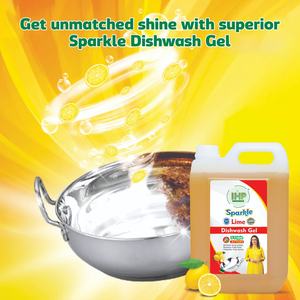 Gel lavavajillas 5LDish para limpiar utensilios, detergente líquido para lavar platos, elimina todo tipo de manchas y partículas de aceite. - Product Image 4