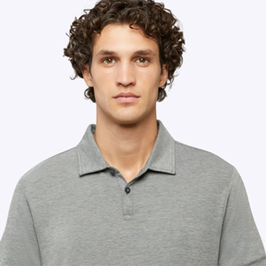 T-shirts à manches courtes en tricot pour hommes, nouvelle mode estivale, grande taille, style décontracté, motif uni, respirant, coton écologique, séchage rapide - Product Image 4