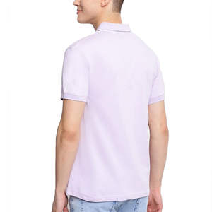 Polo en coton pour hommes en gros, qualité supérieure, logo personnalisé, manches courtes, prix avantageux, style polo, grandes tailles - Product Image 2