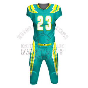 FANTASY WEAR 2026 Vente en gros, logo personnalisé, uniforme de football américain en cuir PU, maillot de football américain officiel personnalisé sublimé - Product Image 1