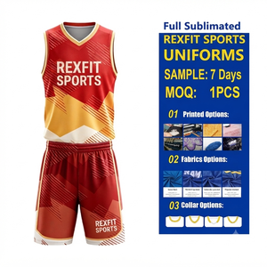 Conjunto de Uniforme de Baloncesto Sublimado Personalizado, Jersey y Pantalones Cortos Transpirables que Absorben la Humedad, Ropa Deportiva para Equipos, OEM ODM - Product Image 5