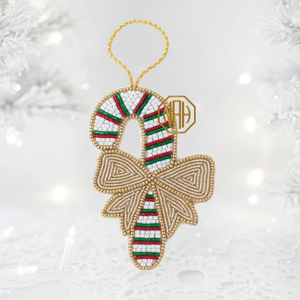 Adorno Colgante de Campana con Cuentas, Decoración Clásica para Árbol de Navidad, Hecho a Mano con Diseño de Bayas de Acebo - Product Image 2