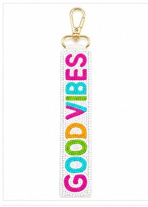 Llavero con Cuentas de Buena Energía, Tamaño Mini, Cierre Hecho a Mano, Estilo Bohemio, Accesorio Unisex - Product Image 2
