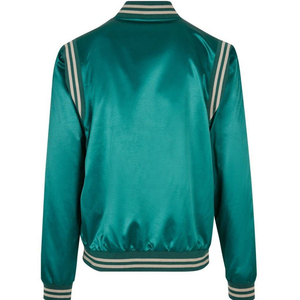 New Arrival Women's Hip Hop Satin PU Leather Bomber <b>Jacket</b> <b>Mandarin</b> <b>Collar</b> Short Raw Breathable High Street Style for Winter - Product Image 2
