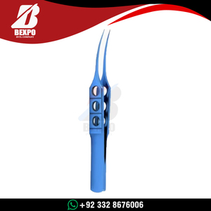 Pinzas de Titanio para Microcirugía Oftálmica, Instrumento Quirúrgico de Precisión para Manejo de Suturas, Herramienta de Microcirugía Reutilizable de Acero Inoxidable - Product Image 6