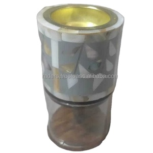 Quemador Bakhoor con incrustaciones de madreperla hecho a mano de lujo, elegante soporte de incienso árabe para Oud Bukhoor Home FragranceGift Collection - Product Image 1