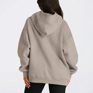 Venta de Fábrica al por Mayor, Sudaderas Personalizadas para Mujer, Cómodas, de Invierno, Estilo Urbano, con Cierre Completo, 100% Algodón - Product Image 2