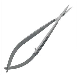 Tijeras de Acero Inoxidable Multiusos con Microresorte para Recortar Cejas, Bordado, Costura y Manualidades - Product Image 1