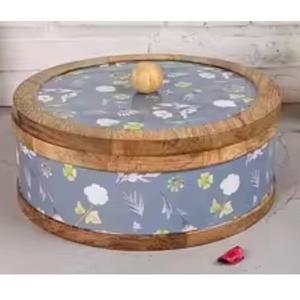 Boîtes à épices en bois personnalisées avec couvercle, contenants à épices, organisateur de cuisine, finition émaillée, boîte en bois - Product Image 1