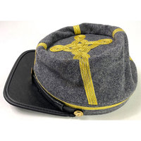 Nuevas gorras Kepi alemanas tradicionales de mezcla de lana para colección de disfraces y eventos. Gorras Kepi alemanas.