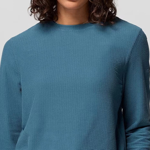 Sweat-shirt pour femme de haute qualité, manches longues, col rond, uni, style streetwear, personnalisable, en vente en ligne à prix avantageux - Product Image 3