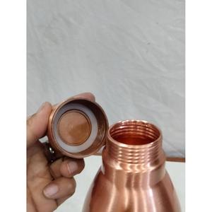 BPA Free High Insulated Copper Water <b>Bottle</b> Ayurvedic Certified Good Quality Plain Print Metal Water <b>Bottle</b> Good For Health - Product Image 3