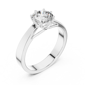Factory Wholesale 925 Sterling Silver Moissanite <b>Diamond</b> <b>Ring</b> Custom Engagement Wedding Jewelry Manufacturer OEM Supplier - Product Image 4