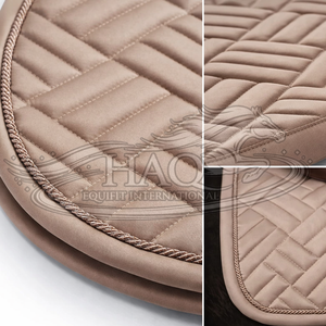 Conjunto de almohadilla para silla de montar de doma ecuestre, ropa ecuestre, almohadilla para silla de montar transpirable y acolchada, equipo de equitación para caballos - Product Image 6