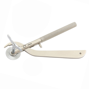 Cortador de Anillos de Acero Inoxidable de Alta Calidad 130mm con Mangos Lisos y Dentados para Fabricación de Joyas, Manualidades DIY, OEM, Engarzado y Anillos de Retención para Pesca - Product Image 1