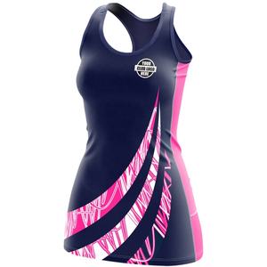Vestido de Tenis sin Mangas con Cuello en V para Mujer, Color Verde Marino, de Secado Rápido, Ajustado, de Poliéster, Ropa Deportiva para Todas las Temporadas, Pedido al por Mayor - Product Image 5