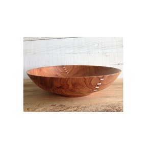 Modern Design Wooden Bowl For Salad Mixing Serving Fruit Storage Durable Natural Wood Tableware - Product Image 5