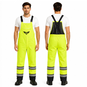 Salopette de travail imperméable haute visibilité en PU, réfléchissante, pour la pêche, pour hommes et femmes - Attributs du produit - Product Image 2