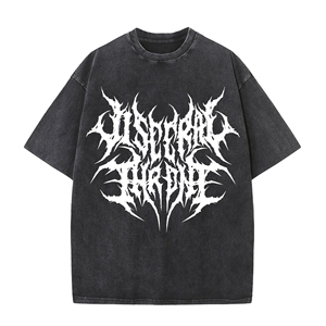 Camiseta Negra de Corte Regular para Hombre, 100% Algodón, Diseño Liso, Cuello Redondo, Manga Corta, Estilo Urbano, Antiarrugas, Transpirable - Product Image 4