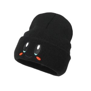 Gorro de punto digital personalizado con logo, al por mayor, diseño de anime, dibujos animados, cara y ojos lindos, cosplay, mantiene el calor, para viaje, 100% acrílico, común - Product Image 4
