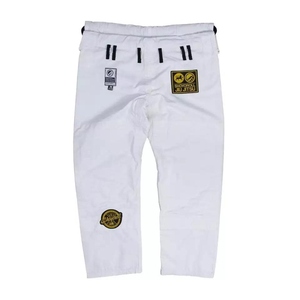 Uniforme Profesional de Jiu-Jitsu Brasileño Shoyorol Blanco RTS, Lote N.° 75, 100% Algodón, Kimono de Jiu-Jitsu - Product Image 3