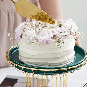 Golden Metal Cake <b>Stand</b> <b>Cupcake</b> Holder Elegant Dessert Display <b>Stand</b> for Cakes <b>Cupcakes</b> Party Decorations - Product Image 4