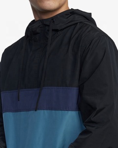Men's Casual Wholesale Sportswear <b>Jackets</b> Color Block Pullover Nylon Outdoor <b>Waterproof</b> Windbreaker Hood Zipper Plus Size Track - Product Image 4