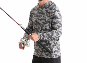 Nueva Camisa de Pesca con Camuflaje, Protección UV, Sudadera con Capucha de Manga Larga para Hombre, Secado Rápido, UPF 50, Ropa de Pesca - Product Image 3