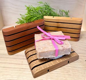 Jabonera Rectangular de Bambú Moderna de Alta Calidad para Hotel y Baño, Gran Venta |   Ecológico, Elegante y Duradero |   Decoración del Hogar UO - Product Image 5