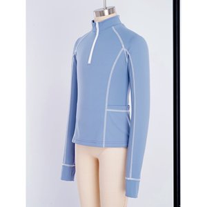Chemise d'équitation légère pour femmes, tissu respirant et extensible, anti-transpiration, vêtements de sport pour l'entraînement équestre - Product Image 2